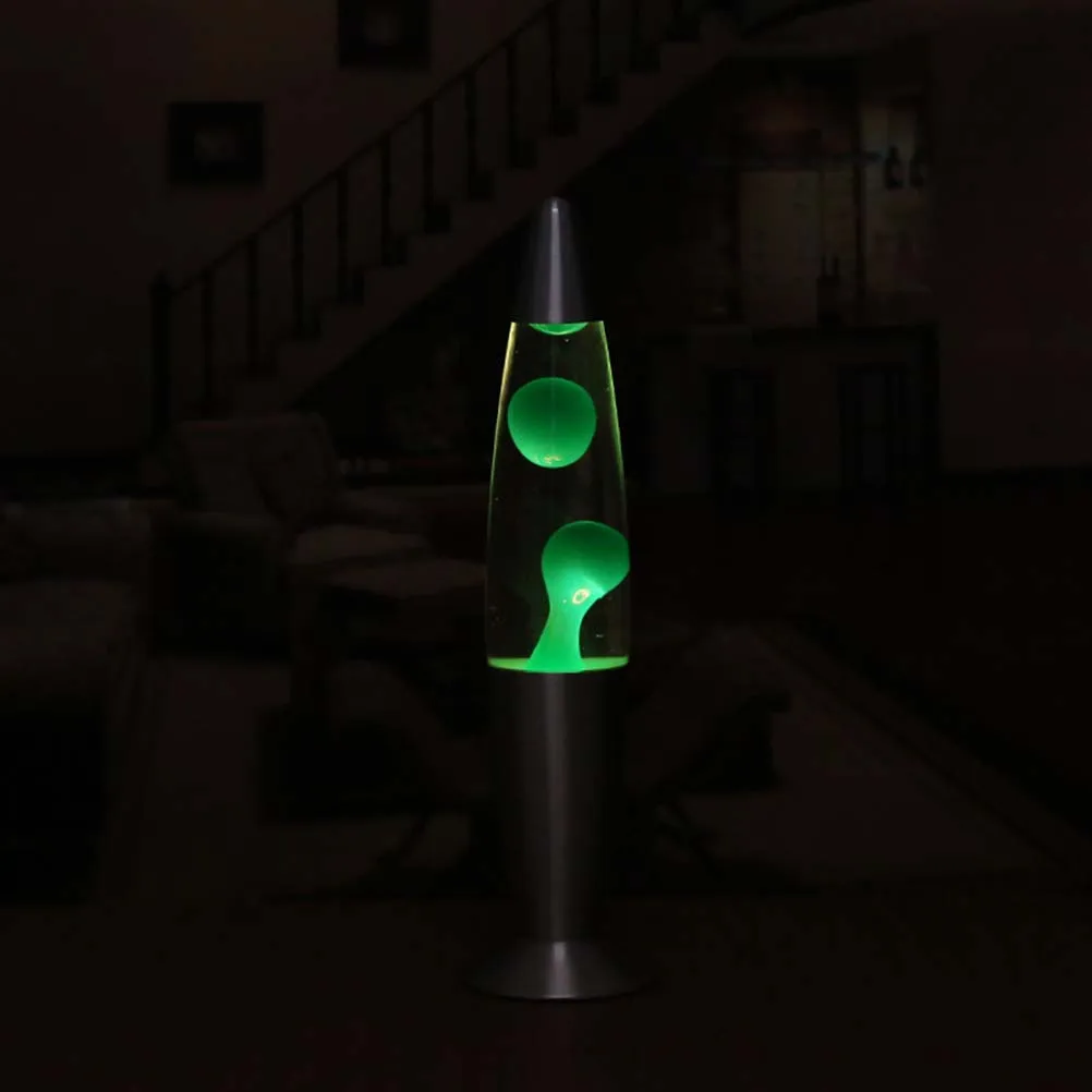 

Creative Volcano Colorful Liquid Motion 25W Green Wax Night Light For Bedroom Living Room Us Plug Table Lamp Bedside