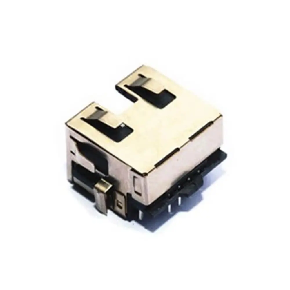 2pcs Low Profile PCB Mount RJ45 Jack Connector with LED Network Cable Connector