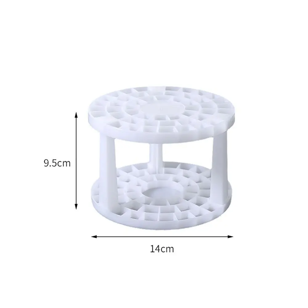Rack 49 Holes Paint Brush Holder Detachable Two Layers Holds Up Storage Porous Assembly Round Pen Holder Artists Art