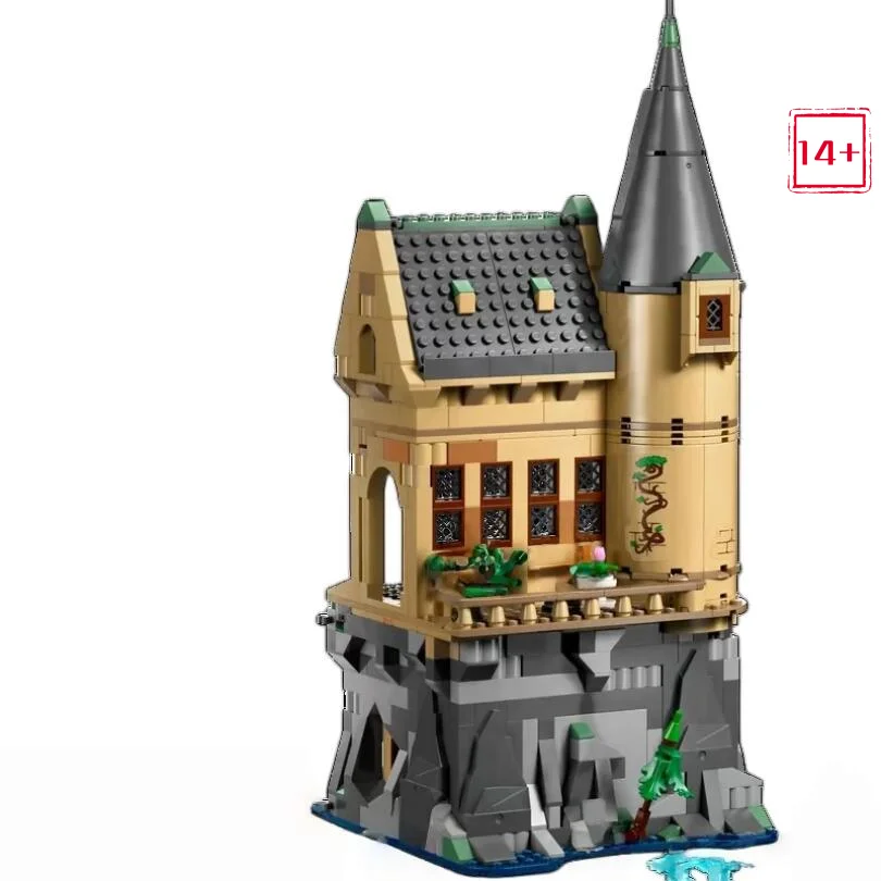 NEW 2026 Themed Hogwarts Castle Hospital Wing 907Pcs Building Blocks DIY Desktop Decoration Toys For Birthday Festival Gifts view 5