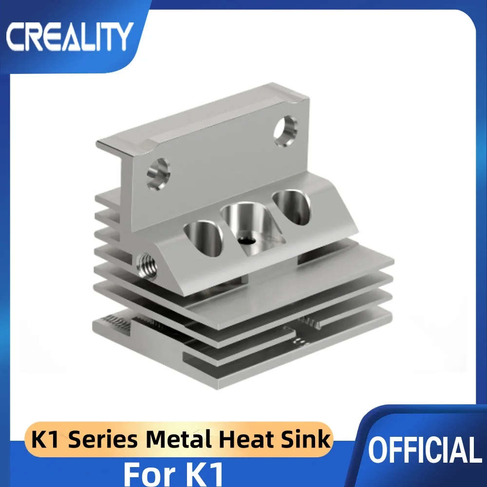 Original Creality K1 Radiator Metal Heat Sink for 3D Printer Accessories Upgrade