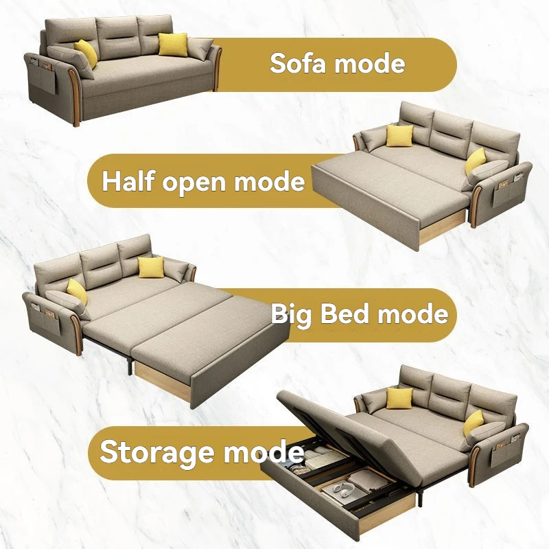 Modern Purple Folding Futon Sofa Bed with Metal Frame  Fabric Upholstery Perfect for Living Rooms
