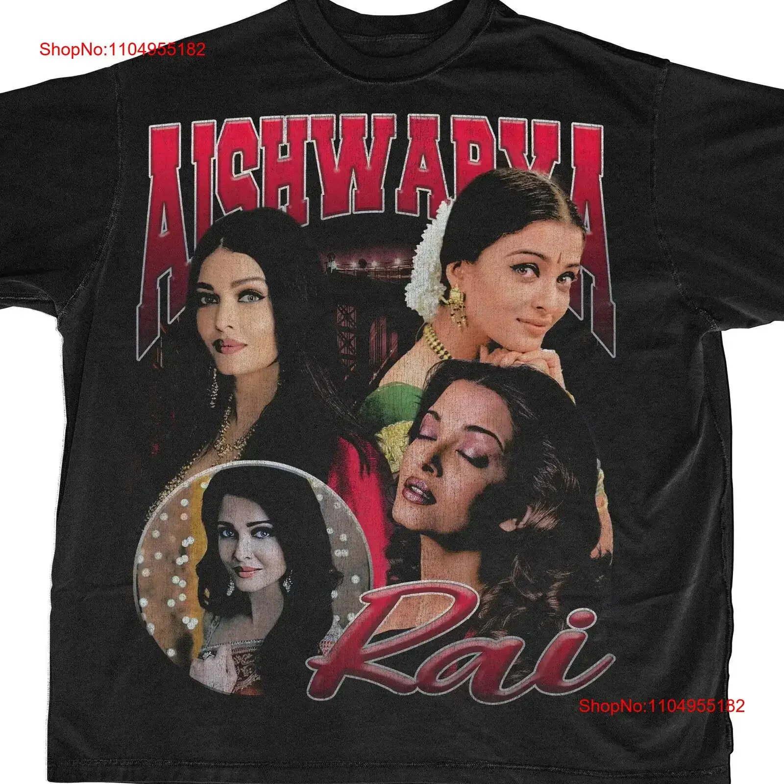

Aishwarya Rai Vintage T Shirt Bachchan Fan Desi gift Bollywood Indian clothing vintage Washed Stretched graphic Unisex