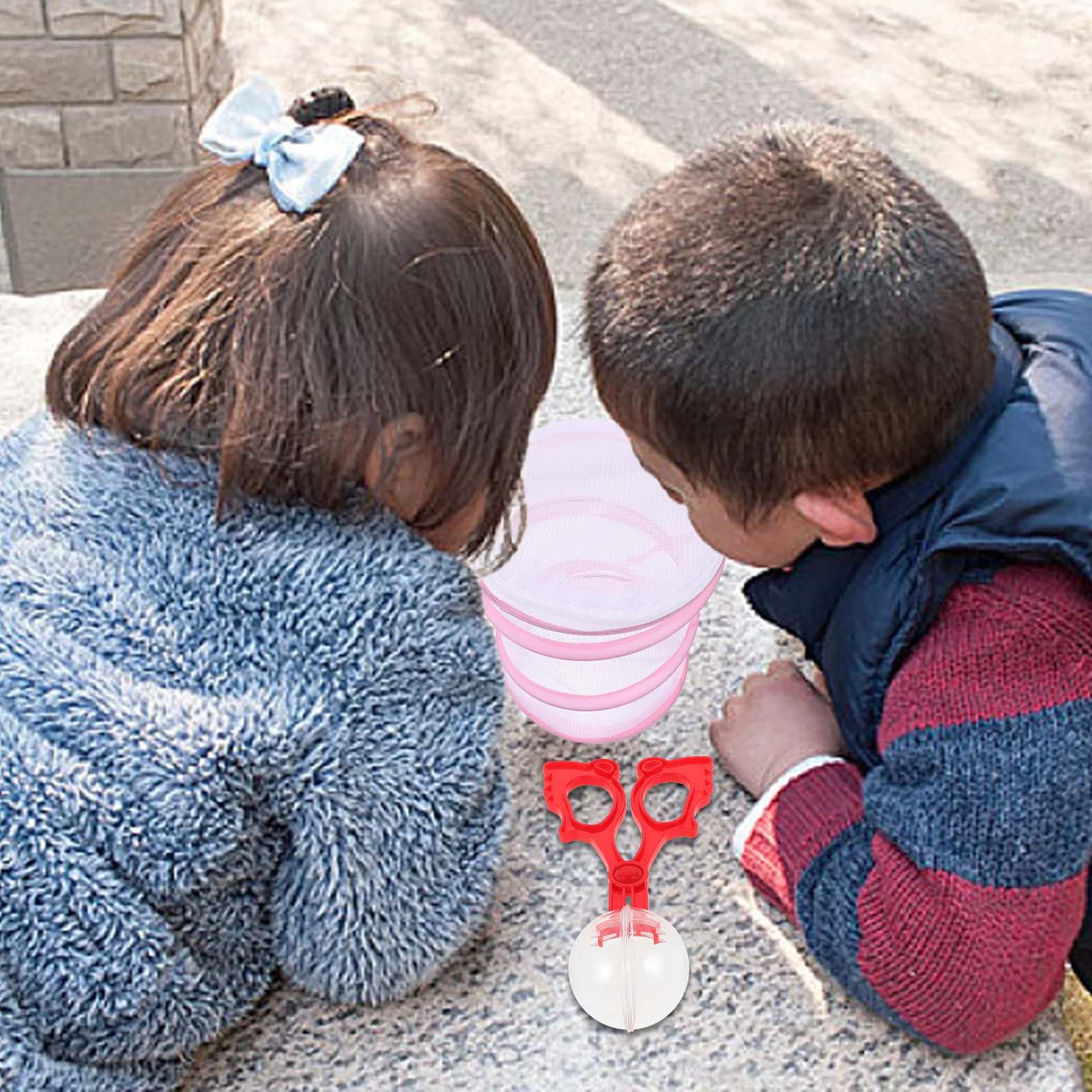 Pince à insectes pour enfants, multifonctionnelle, pour l'exploration en plein air, outil de préhension sécurisé, pincettes pour la motricité fine