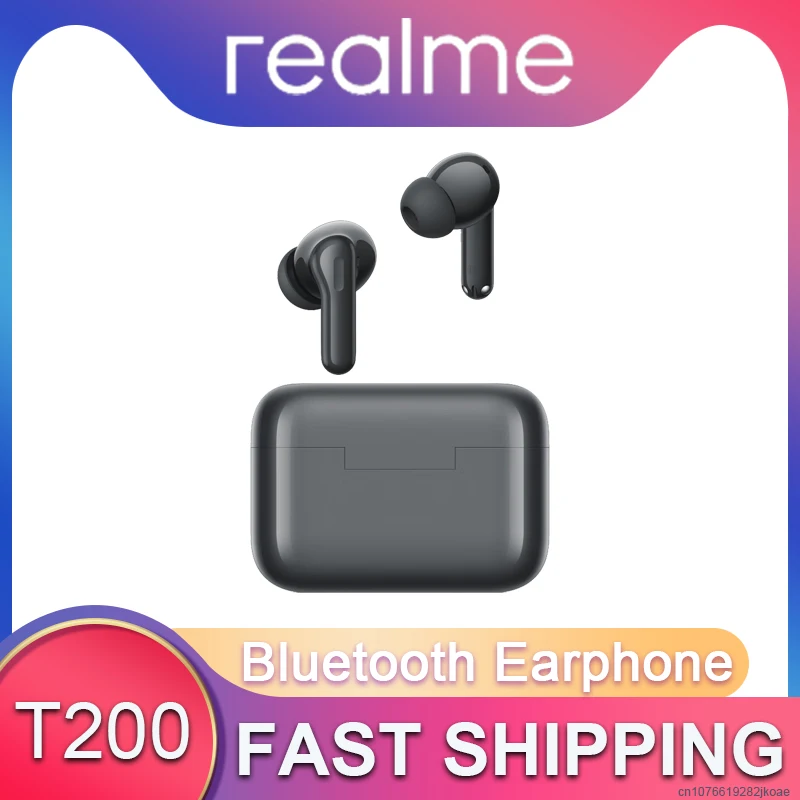 

Новые наушники Realme Buds T200, беспроводные наушники Bluetooth 5,4, гарнитура с активным шумоподавлением 32 дБ, Hi-Fi HD микрофон, наушники для звонков