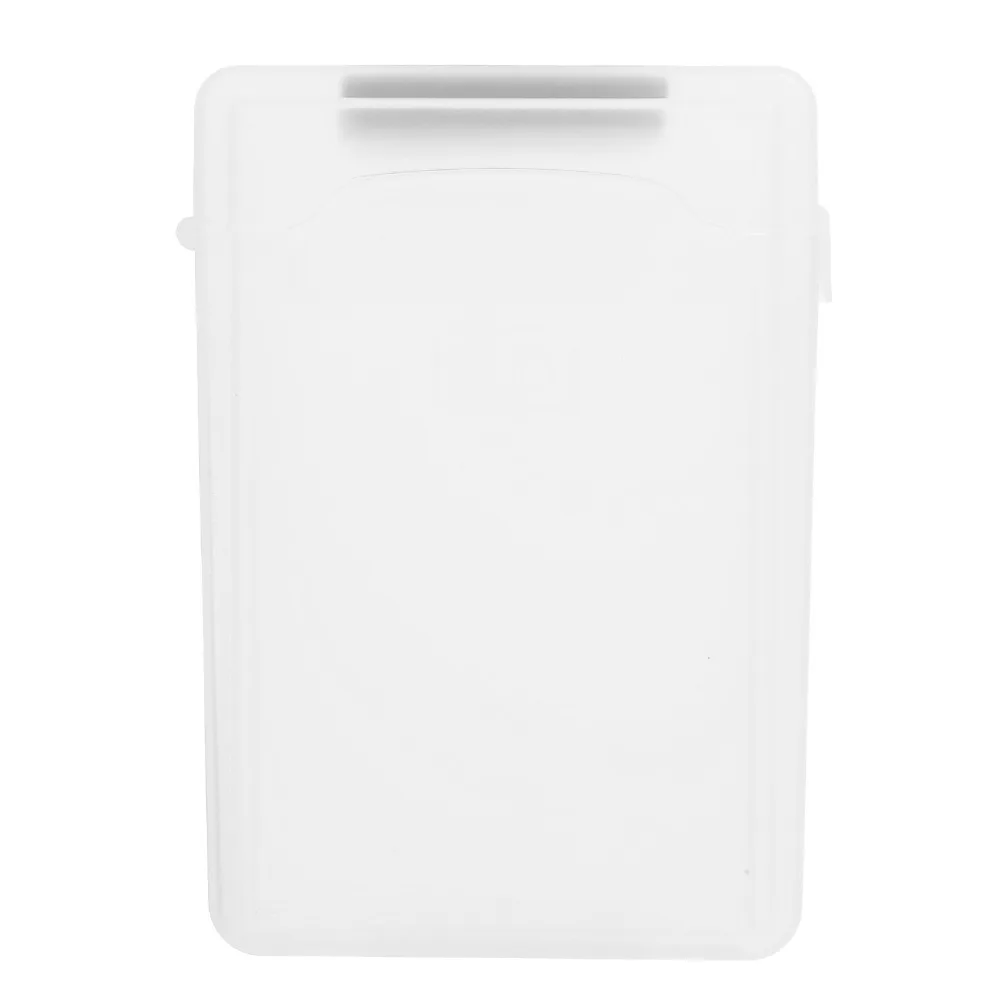 3.5in Hard Disk Protection Box Not Inclube Hard Disk Waterproof Hard Drive Case ABS Transparent Anti Static