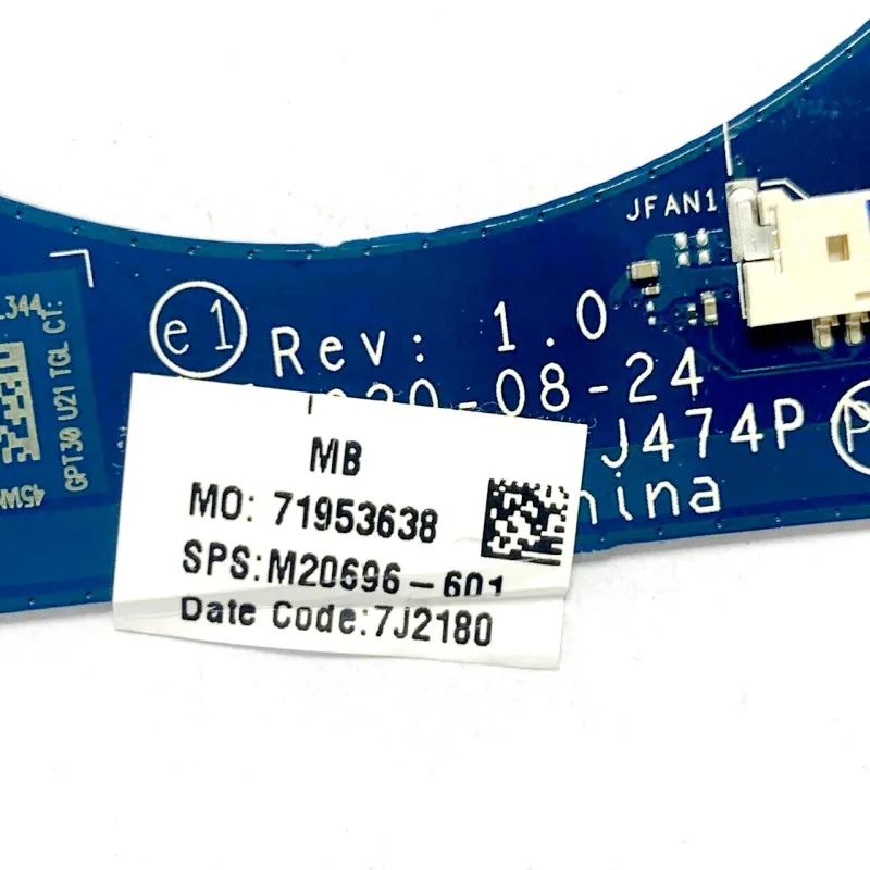 M20696-601 M20696-501 M20696-001 Mainboard For HP Envy 13-BA Laptop Motherboard GPT30 LA-J474P W/SRK05 I5-1135G7 CPU 8G 100%Test image 6