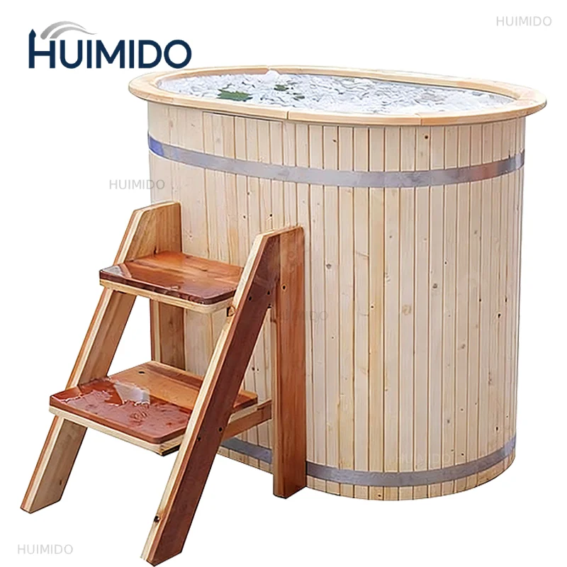 Direct Manufacturer, Modern Cold Drink Barrel, Cypress Barrel, Suitable for Gym and Hotel Use
