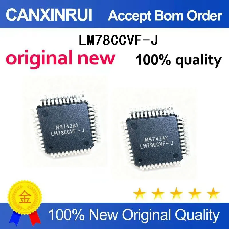 

(5-100 Pieces) Brand new stock LM78CCVF-J LM78CCVF-J QFP-44