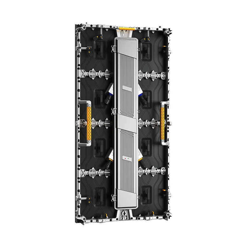 Outdoor IP65 Waterproof LED Cabinet 500x1000mm Die Cast Aluminum 5000cd Brightness 3-Year Warranty Rental Stage Advertising