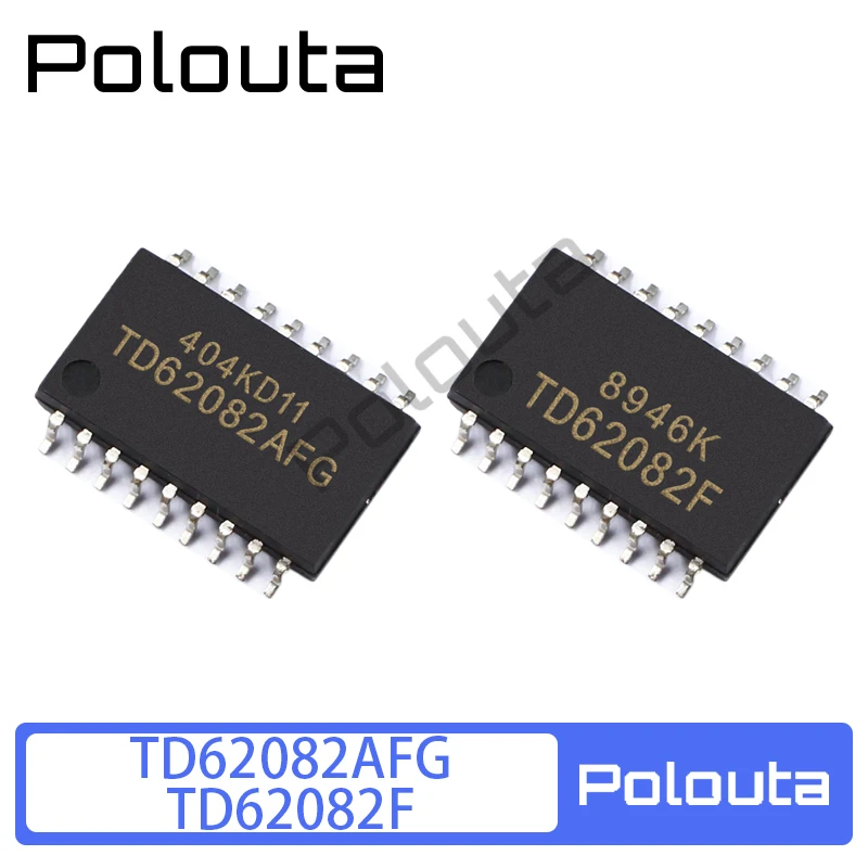 6 Pcs Polouta TD62082AFG TD62082F TD62082AF SOP18 Darlington Drive Arduino Nano Free Shipping Kit Electronics Integrated Circuit