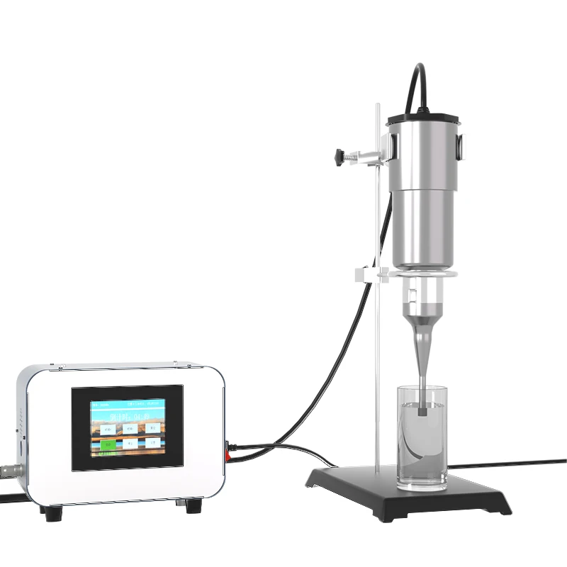 Touch screen ultrasonic cell disruptor laboratory intelligent emulsification separation and extraction