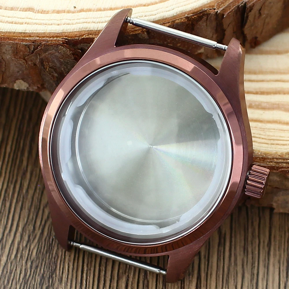 

Pilot 40MM NH35 Watch Case 316L Stainless Steel Accessories Waterproof for NH34 NH35 NH36 NH70 4R ETA2824 PT5000 Repair Parts