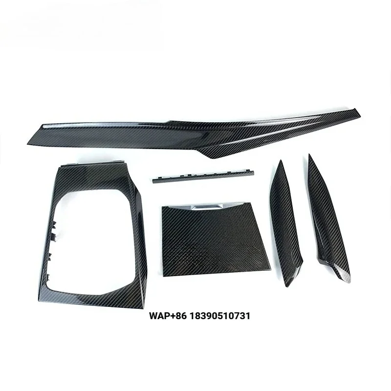

For G20 G21 G81 G80 G87 M3 M340i 2019- 2025 Interior Carbon Fiber Instrument Panel Center Console Shift Lever