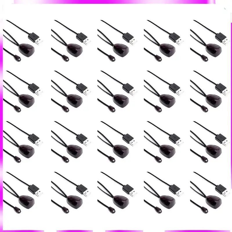 N98R 20X IR موسع الأشعة تحت الحمراء IR التحكم عن بعد استقبال USB IR استقبال محول الارسال #3