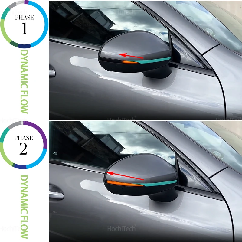 For Mercedes Benz A CLA W177 V177 C118 2018-2024 2pcs High Quality Car Dynamic Turn Signal LED Light Side Mirror Indicator