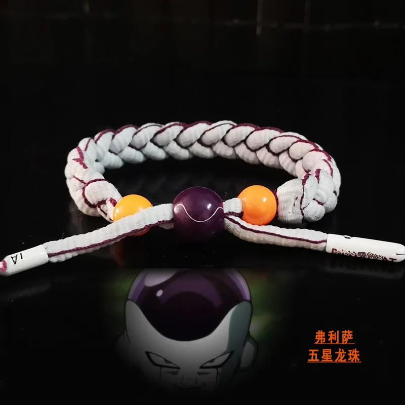 Brandneues Anime Dragon Ball Son Goku Cosplay Kakarotto Armband Handgeknüpftes Anime-Armband Paar-Accessoires Weihnachtsgeschenke – Detail 6