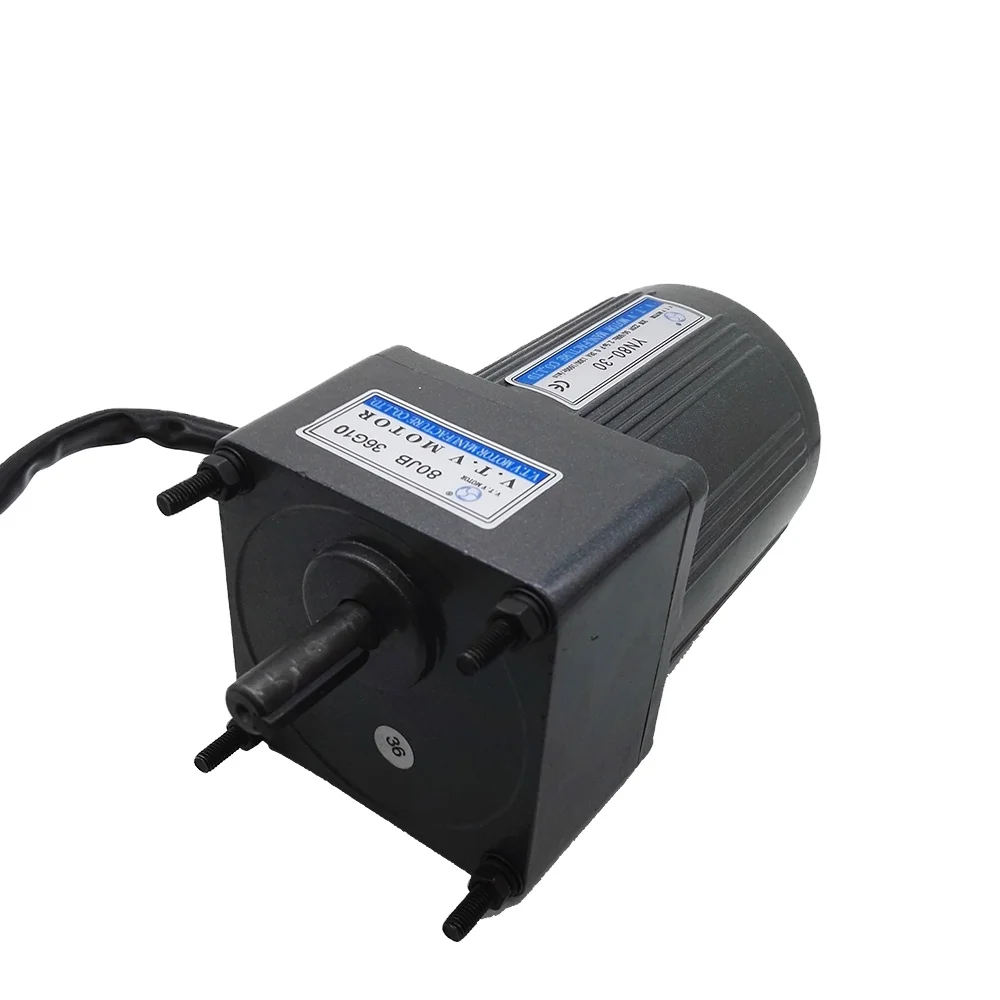 

5 Wires 220V Speed Reducer Motor YN80-25/80JB36G10 Motor