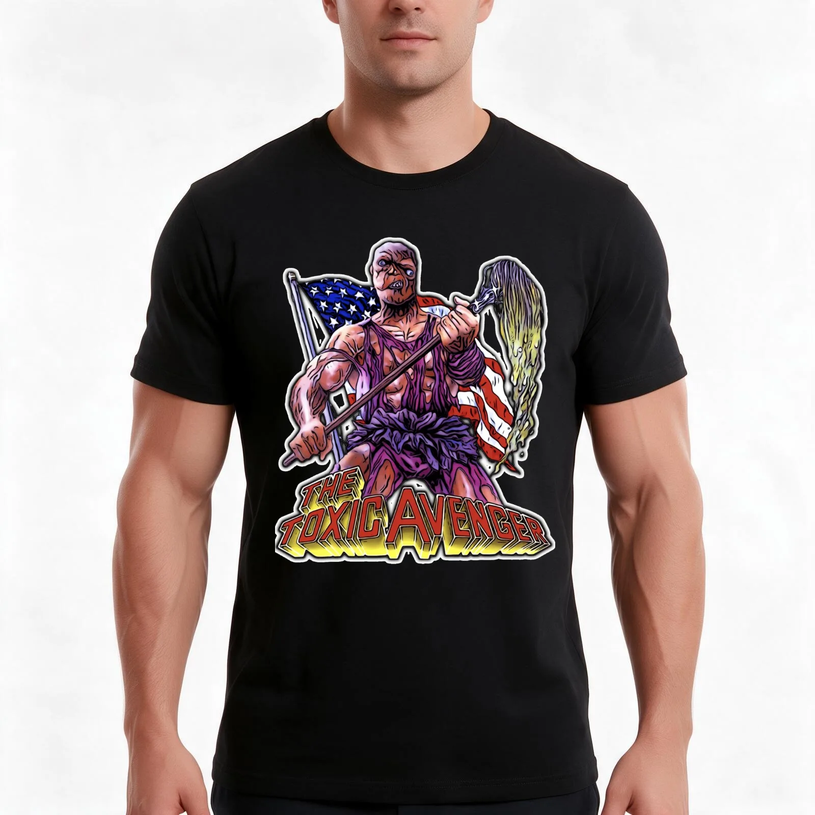 The Toxic Avenger Classic T-Shirt Summer Casual Cotton Tee Oversized Streetwear Tops Vintage Graphic Print Unisex Men Women