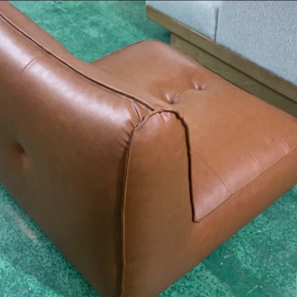 *Turnkey Full-solution Commercial Furniture Manufacturer Modern Leather Lounge Chair for Bespoke Villa & Estate Developments