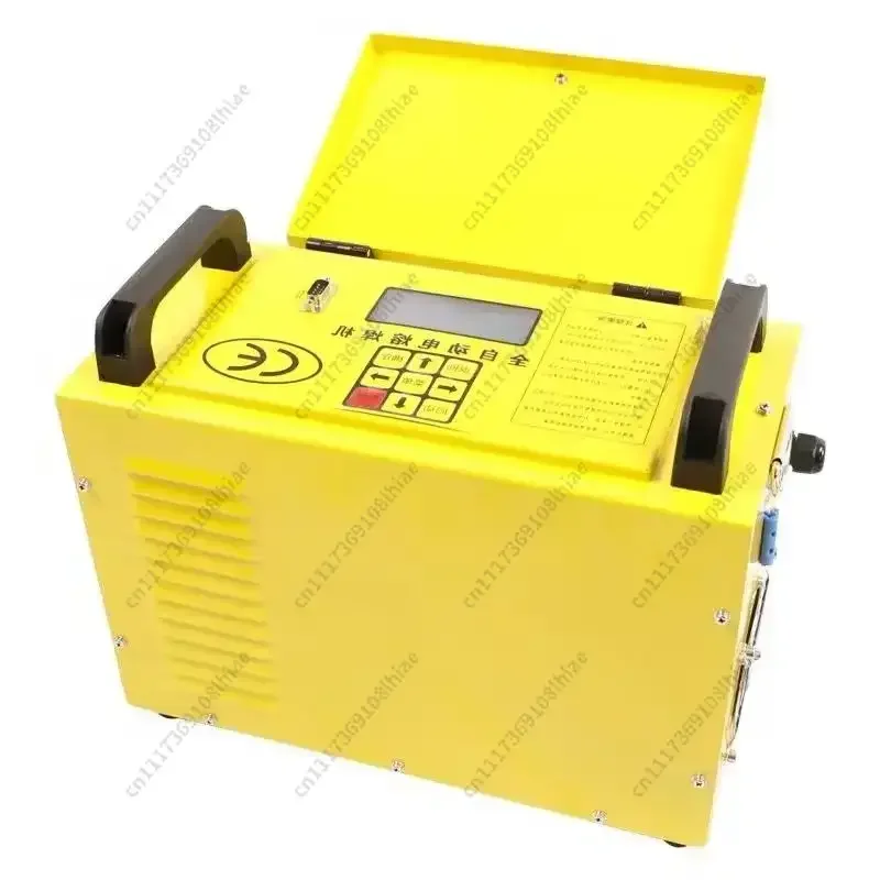08170 Pe Vollautomatische Licht Inverter Elektrische Fusion Schweißen Rohr Stahl Mesh Skeleton Rohr Hot Melt Butt