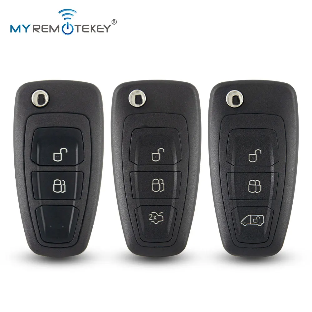 

REMTEKEY складной чехол для дистанционного ключа для Ford Ranger 2011 2012 2013 2014 2015 HU101 Blade EB3T-15K601-BA 5WK50165