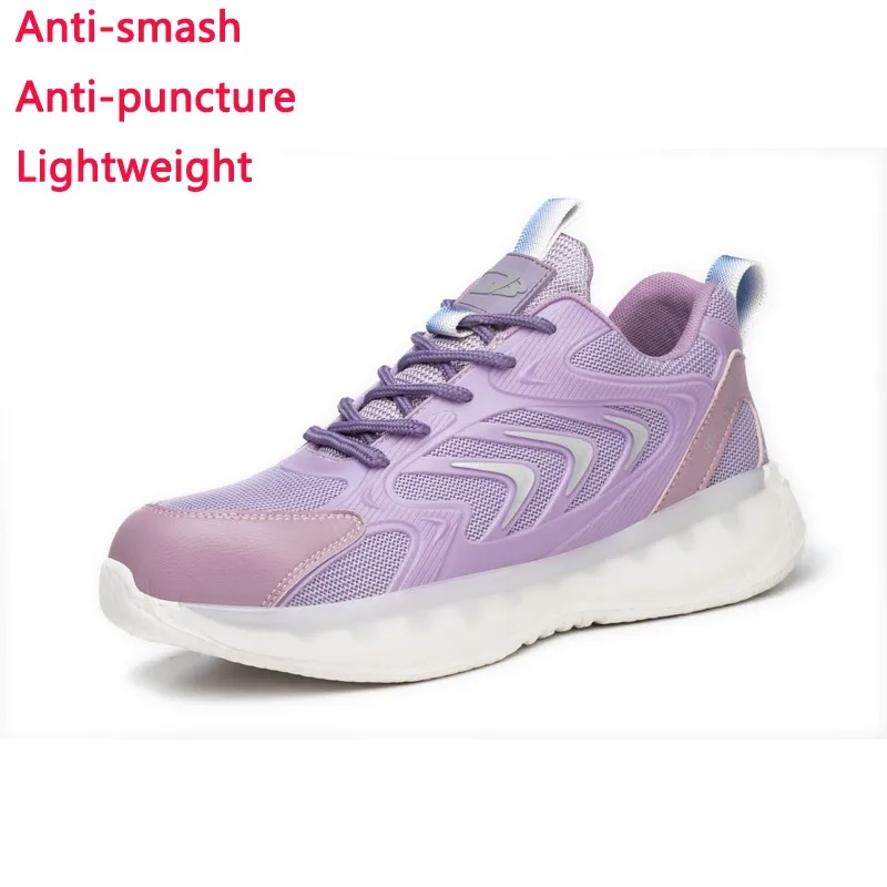 Chaussures De sécurité quatre saisons pour femmes, avec embout en acier, chaussures De travail pour hommes, Anti-écrasement, Anti-perçage, Zapatos De Seguridad Hombre, nouvelle collection 2025