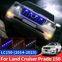 2014-2021 For Toyota Land Cruiser Prado 150 LC150 Modification Accessories Led Light Central Grille Clearance Lamp Width Lamp