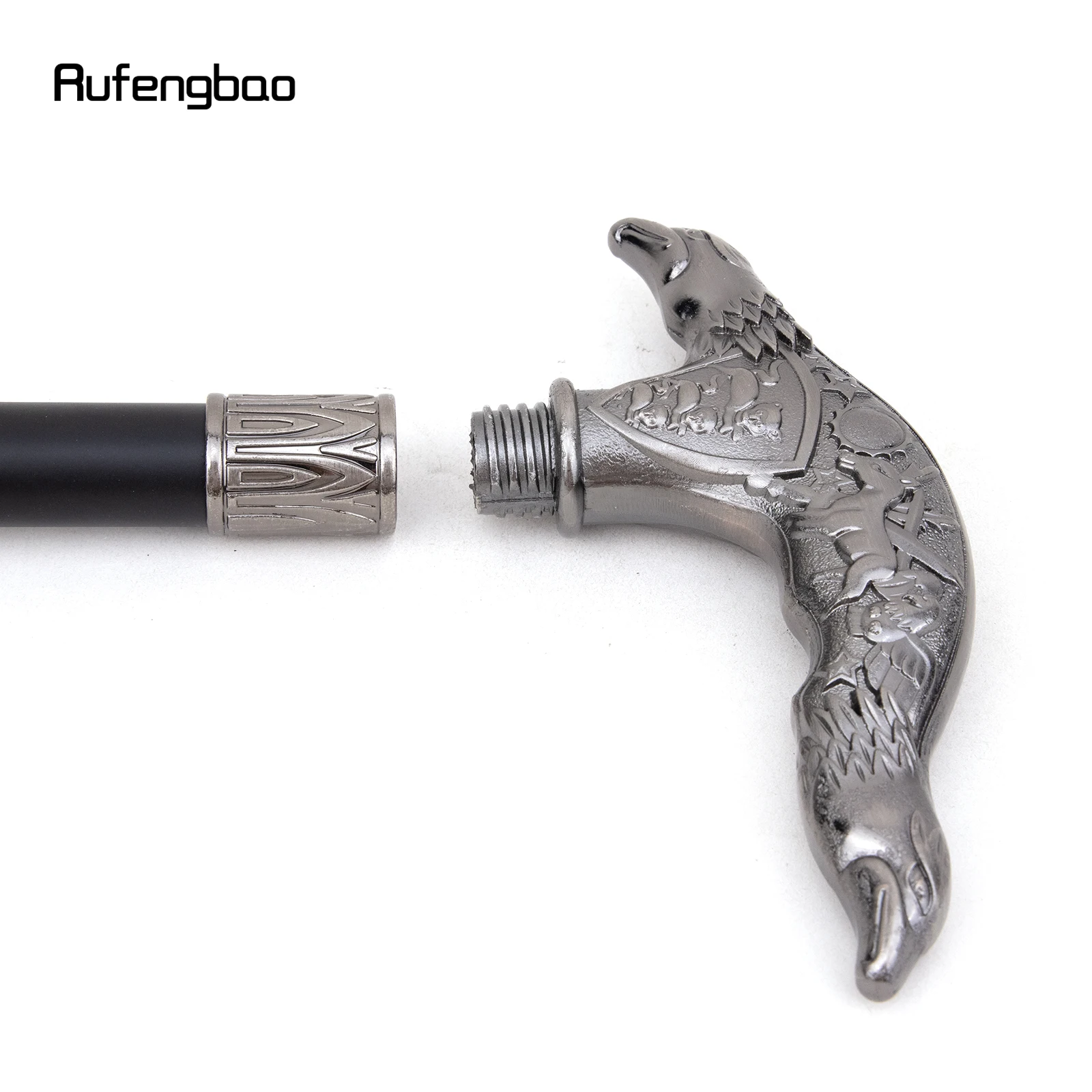 Silver Eagle Head Fashion Walking Stick Cospaly Stage Stick Cane  Halloween For Cosplay And Parties, For Cosplay & Party