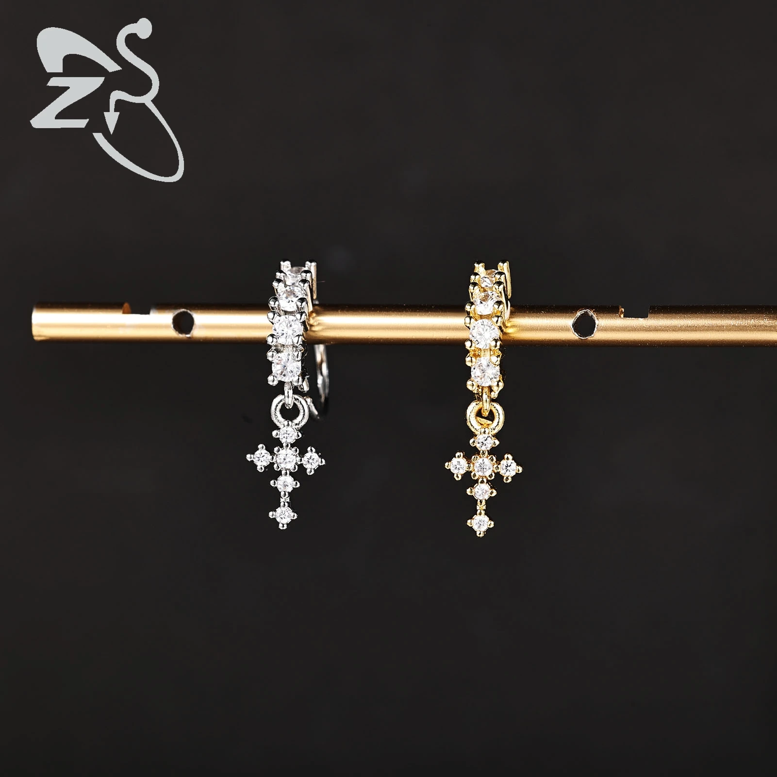 ZS 1 قطعة فراشة ورقة القمر شكل ثقب الأنف فضي اللون الحاجز الدائري الفولاذ المقاوم للصدأ الأنف الفرس الغضروف ثقب 20 جرام