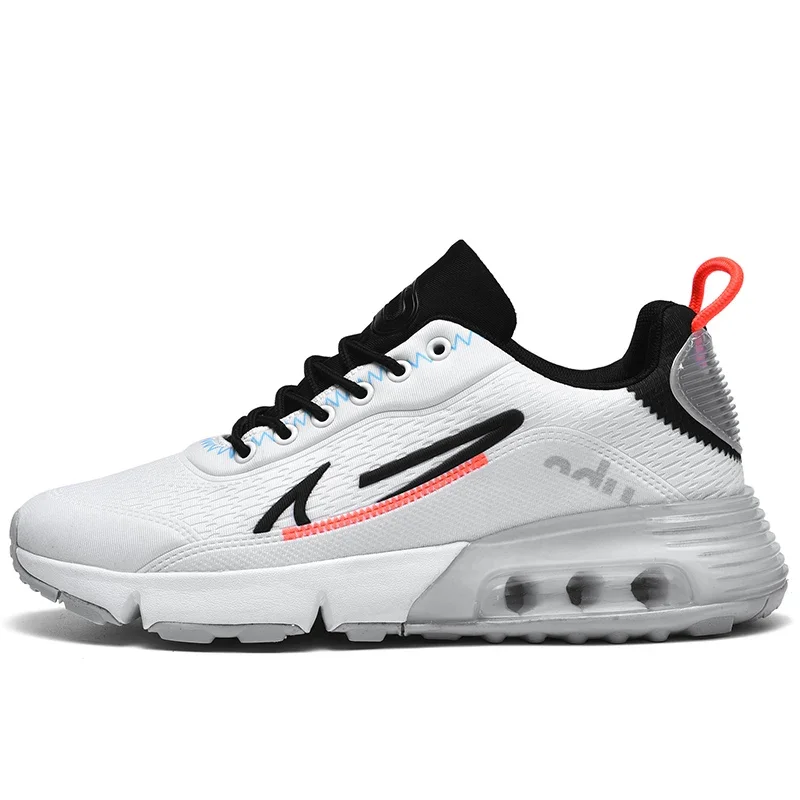 

New Men Marathon Air Cushion Running Athletic Sneakers Comfortable Sports Lightweight Breathable Sneakers Women Training Shoes