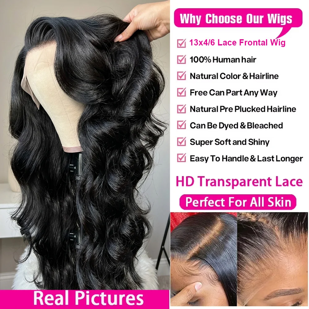 40 İnç Dalgalı Dantel Ön Peruk - Hd Lace Frontal Wig Human Hair Pre Plucked incelemesi ve fiyatı