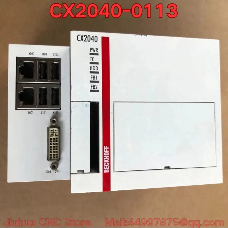 Second-hand CX2040-0113 PLC host function test is normal Latest prices for August 2026