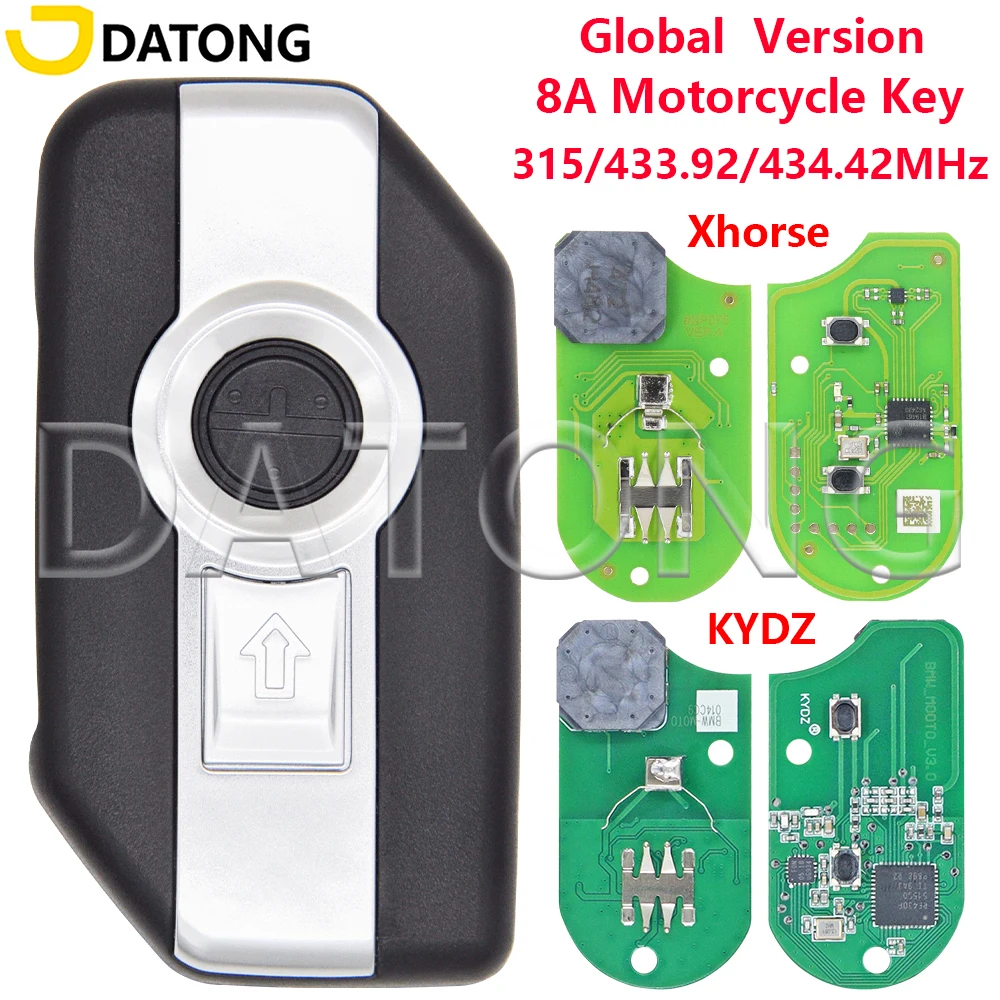 

Datong 8A чип 315/433,92/434,42 МГц KYDZ/Xhorse XM38 тип автомобильный дистанционный ключ для мотоцикла BMW R1200 R1250 K1600 F750GS F850GS ADV
