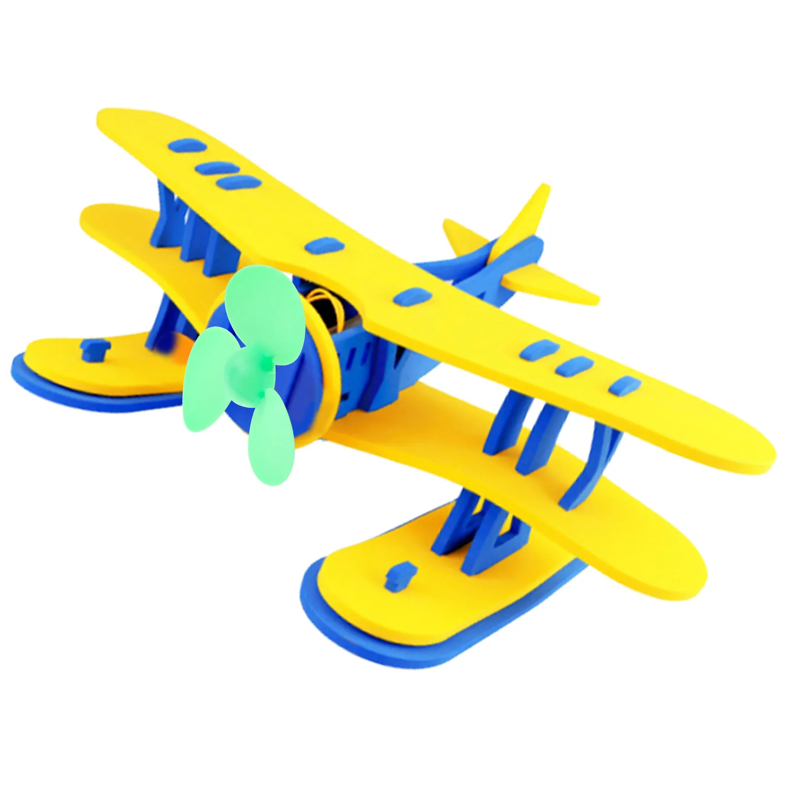 

1Pcs DIY Science Water Plane Kids Eva Construction Set Fun Learning Educational Game for Children's Outdoor Beach Pool Playtime