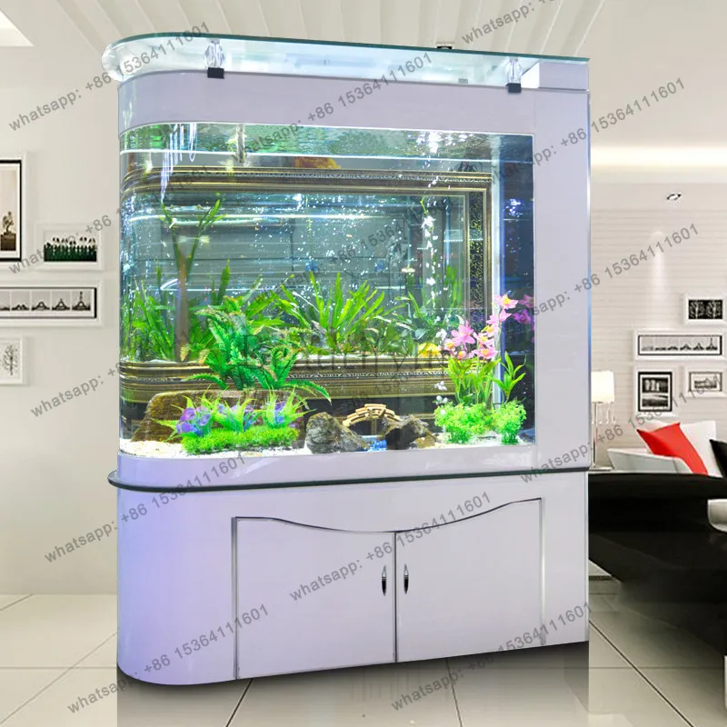 

LX shoe cabinet glass screen fish tank aquarium bar free of water change