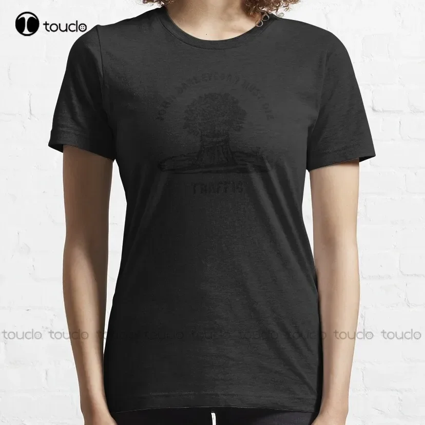 Traffic: John Barleycorn Must Die Classic T-Shirt Womens Oneck Tshirts Custom Aldult Teen Unisex Digital Printing Tee Shirt