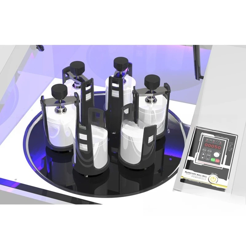 POWERFUL 3 Cabinet Planetary Ball Mill, Six Tank