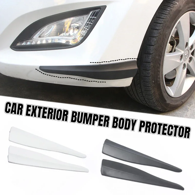 

Universal Front Rear Bumper Corner Protector Guard Car Anti-collision Protection Decoration Strip Car Accessories New 2028