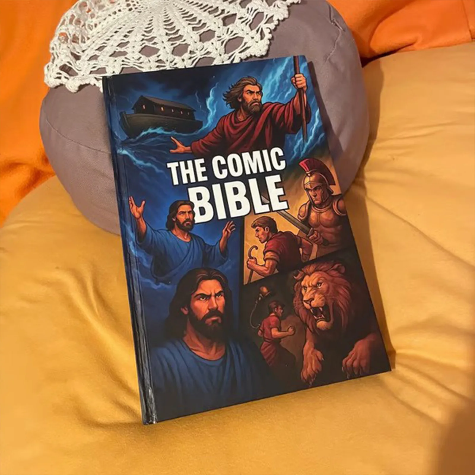 

The Comic Bible Book Fun Artwork And Age-Appropriate Text Easy-To-Read Stories In Comic Book Form