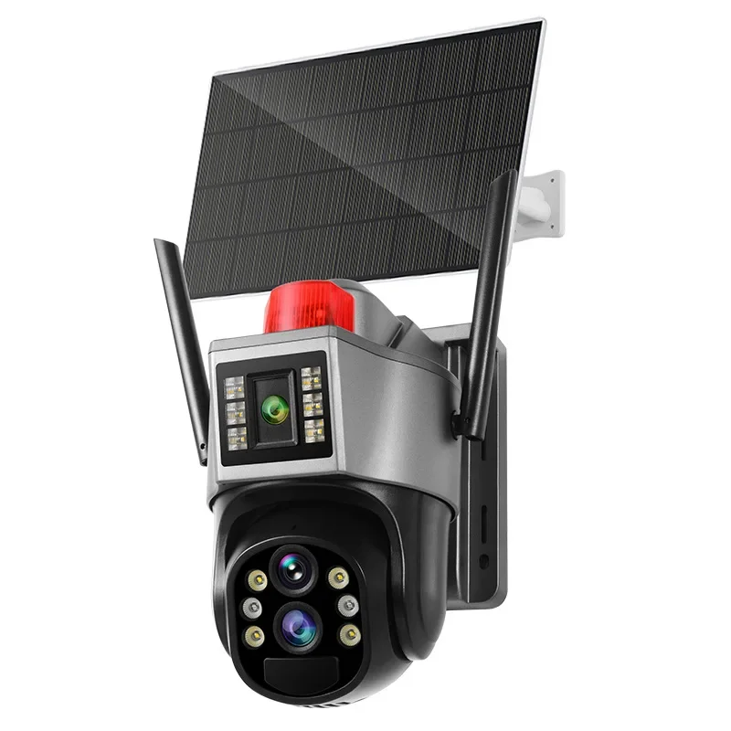 

Outdoor 10x zoom wireless 4G solar surveillance camera night vision high definition