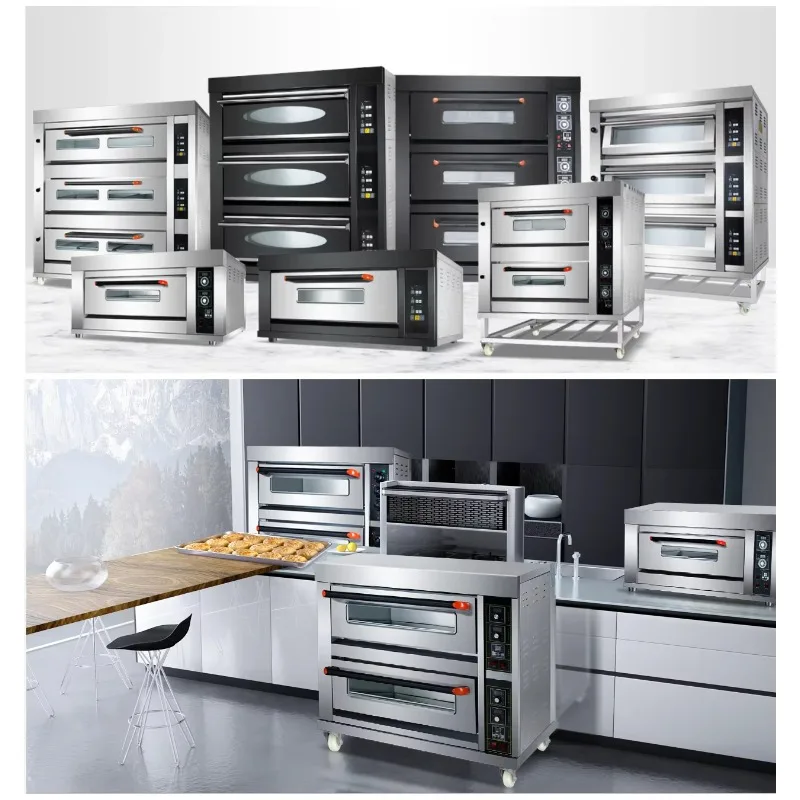 Oven Bakery Machinery Baking Equipment List for Cake Pizza Bread Making Business