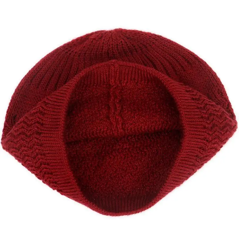 652F قبعة الصلاة توبي الكوفي لارتداء الرأس قبعة الصلاة الإسلامية للرجال العديد من الألوان الأكريليك