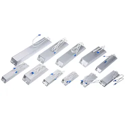 100W 5/10/20/30/40/50/60/70/80/100/150 ohm Wire Wound Aluminum Housed Braking Resistor 5% Tolerance Any Resistance