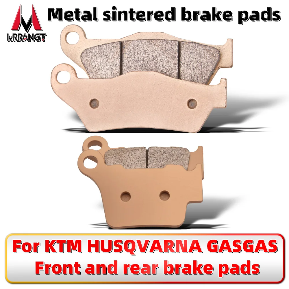 MRRANGT Motorcycle Metal Sintered Brake Pads Set Fit For KTM SX SXF EXC EXCF EXCR XC XCW XCF XCFW MXC XCRW SXC 85-625 Parts