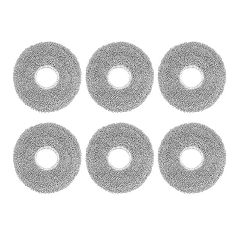A74G-6 шт. накладка для швабры для Xiaomi X20/X20 Plus, запасные части для пылесоса, запасные подушечки для швабры