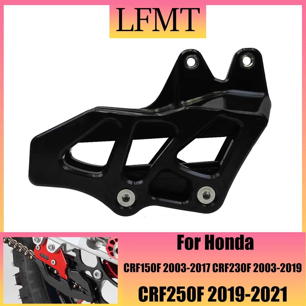 

CNC Chain Guide Rear Chain Guard Guide Protector For Honda CRF150F 2003-2007 CRF230F 2003-2019 CRF250F 2019-2021 Parts