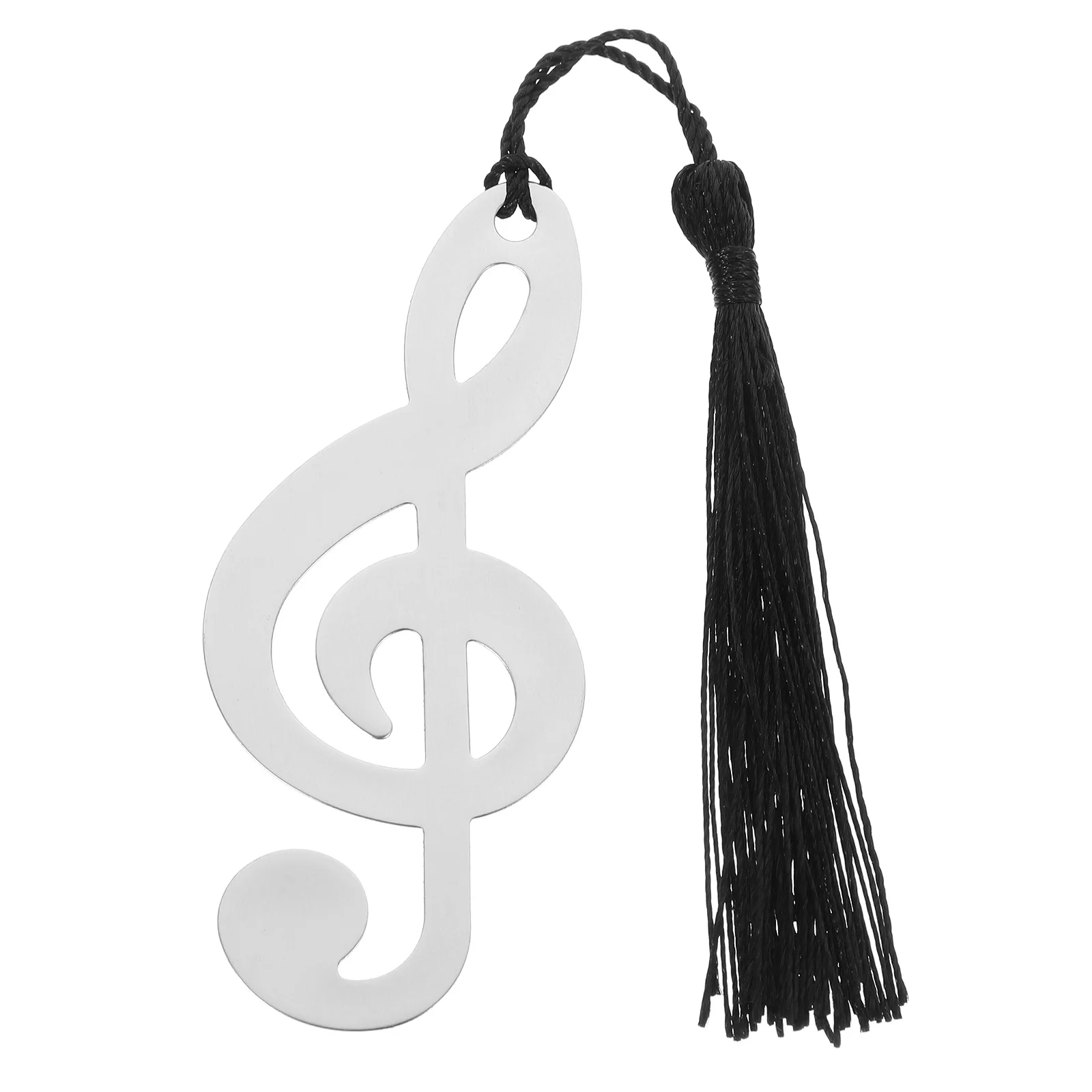 Metal Tassel Bookmark Stainless Steel Hollow Out Design Elegant Page Marker For Book Lovers Vintage Inspirational