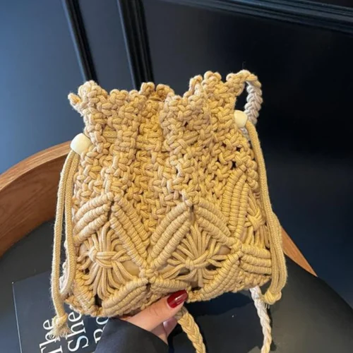 편안한 가방 청년용 편안한 일상적 바구니 스타일 신상품 인스타 스타일 빨래된 여성용 해변 가방 가방 백