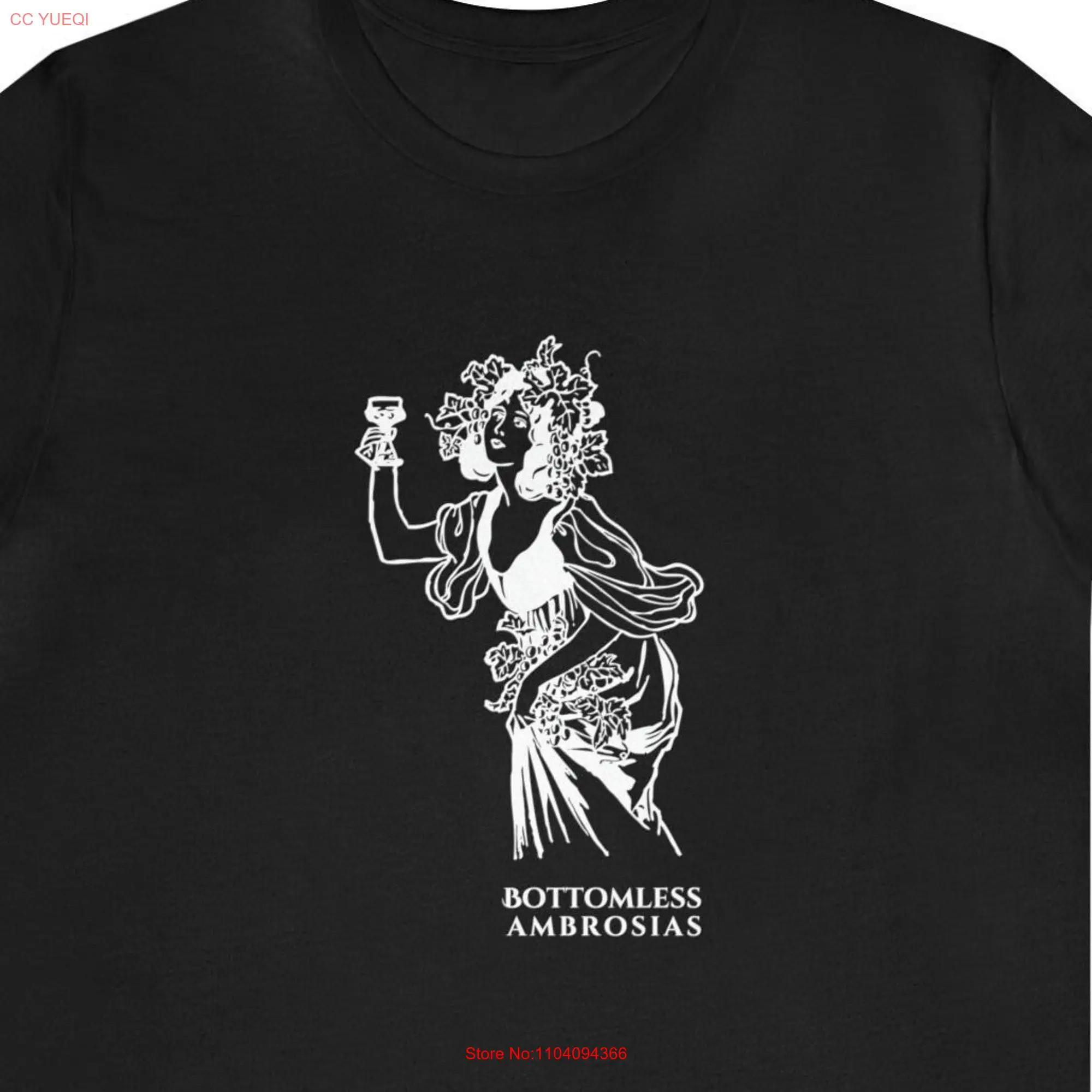 Bottomless Ambrosias Brunch t shirt mimosas greek gods breakfast long or short sleeves